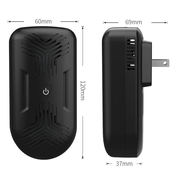 BG309 Ultrasonic Mouse Repeller Mosquito Repeller Electronic Insect Repeller, Product specifications: AU Plug 220V(Black)