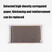 Solid Wood Vertical Cat Claw Board Corrugated Sofa Anti-Scratch Cat Toy(Primary Color)