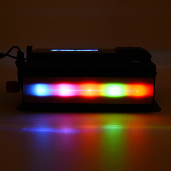 XUYUAN 4000W Car Inverter LED Colorful Atmosphere Light 4 USB Charging Converter, Specification: 24V-220V