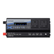 XUYUAN 6000W Car Inverter LED Colorful Atmosphere Light 4 USB Charging Converter, UK Plug, Specification: 24V-220V - Modified Square Wave by PMC TechLife | Online Shopping South Africa | PMC TechLife | Buy Now Pay Later Mobicred