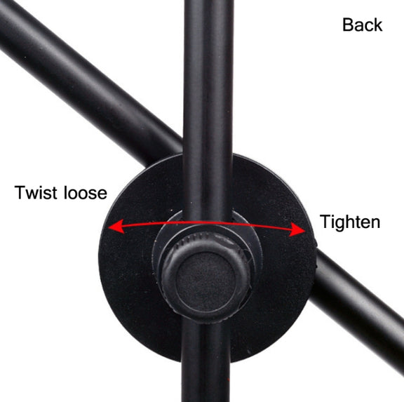 ML03  Live Microphone Lift Stand Floor Microphone Stand Stage Performance Vertical Tripod
