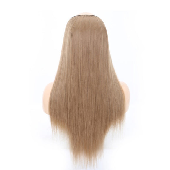 Wig Half Headgear Long Straight Hair U-Shaped Wig Headgear, Colour: 13.US-16#