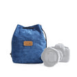 S.C.COTTON Liner Shockproof Digital Protection Portable SLR Lens Bag Micro Single Camera Bag Square Blue L - Lens Bag by S.C.COTTON | Online Shopping South Africa | PMC TechLife | Buy Now Pay Later Mobicred