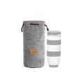 S.C.COTTON Liner Shockproof Digital Protection Portable SLR Lens Bag Micro Single Camera Bag Round Gray L - Lens Bag by S.C.COTTON | Online Shopping South Africa | PMC TechLife | Buy Now Pay Later Mobicred
