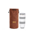 S.C.COTTON Liner Shockproof Digital Protection Portable SLR Lens Bag Micro Single Camera Bag Round Brown L - free shipping - PMC TechLife - Order now!
