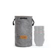S.C.COTTON Liner Shockproof Digital Protection Portable SLR Lens Bag Micro Single Camera Bag Round Gray M - free shipping - PMC TechLife - Order now!