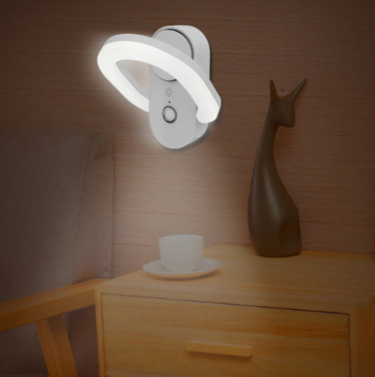 M8 PIR&Light Smart Dual Induction Night Light Negative Ion Air Purification Aromatherapy Night Light Corridor Light Reading Light