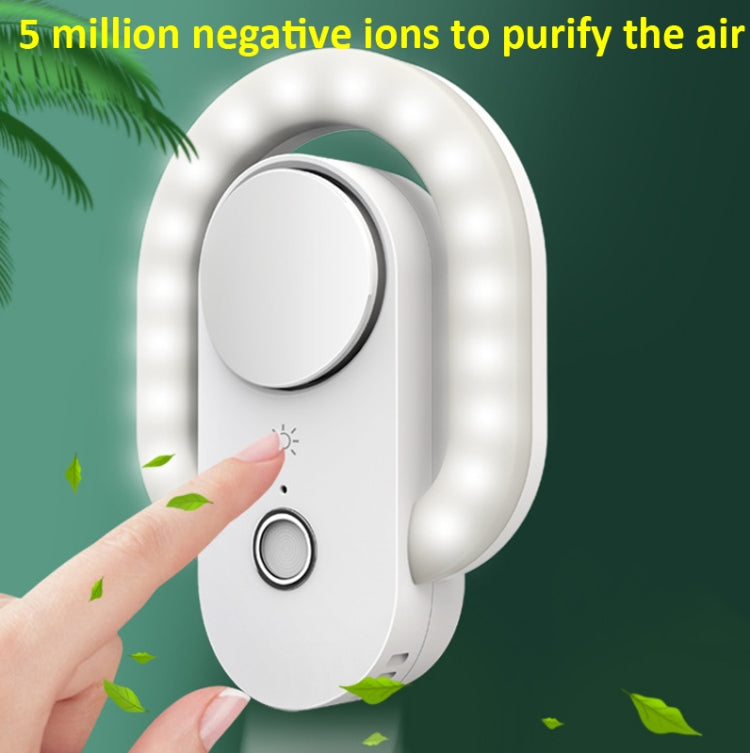 M8 PIR&Light Smart Dual Induction Night Light Negative Ion Air Purification Aromatherapy Night Light Corridor Light Reading Light