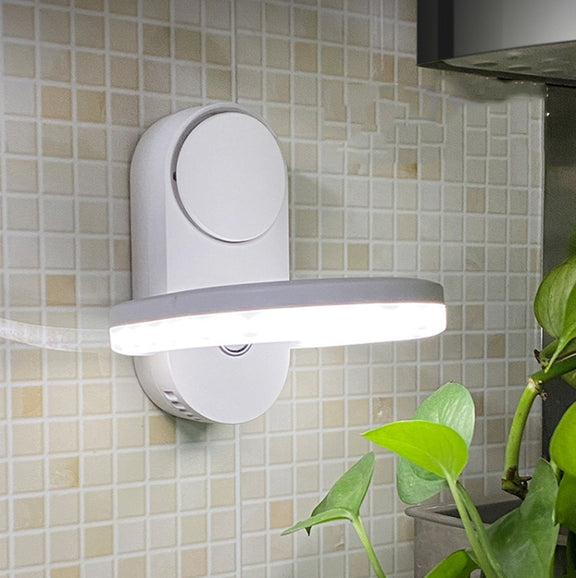 M8 PIR&Light Smart Dual Induction Night Light Negative Ion Air Purification Aromatherapy Night Light Corridor Light Reading Light