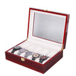 Wooden Baking Paint Watch Box Jewelry Storage Display Box(10-bit Paint) - free shipping - PMc TechLife - Order now!