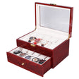Wooden Baking Paint Watch Box Jewelry Storage Display Box(20-bit Paint) - free shipping - PMc TechLife - Order now!