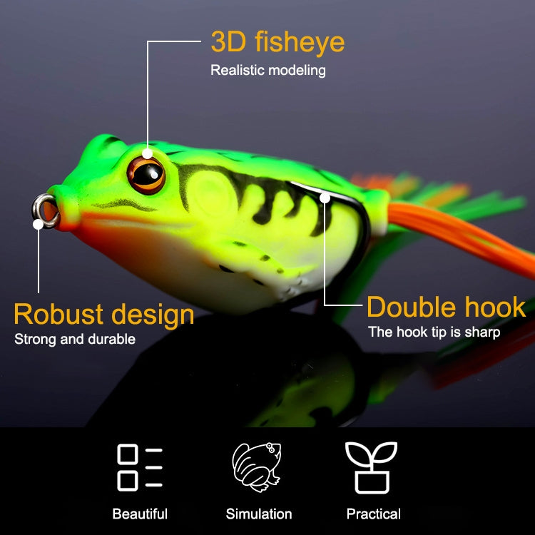 Bionic Thunder Frog Lure Bait Simulation Fishing Bait, Specification: 5.5cm/12g(29)
