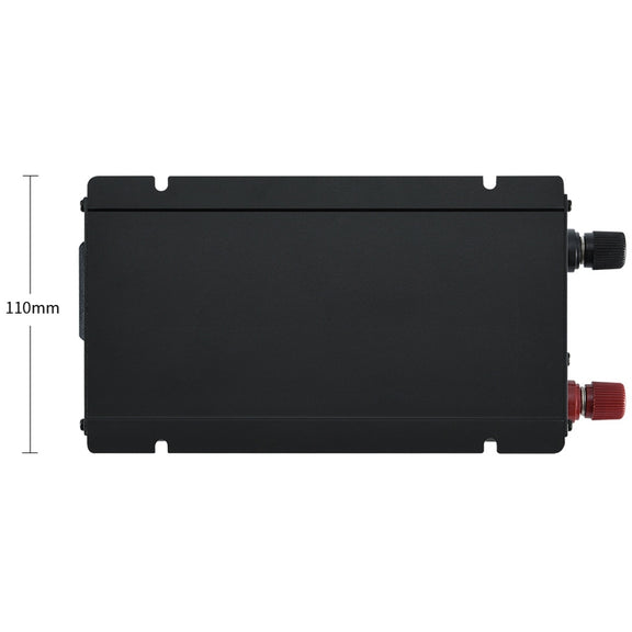 XUYUAN 600W Car Inverter LCD Display Converter, Specification: 12V to 220V