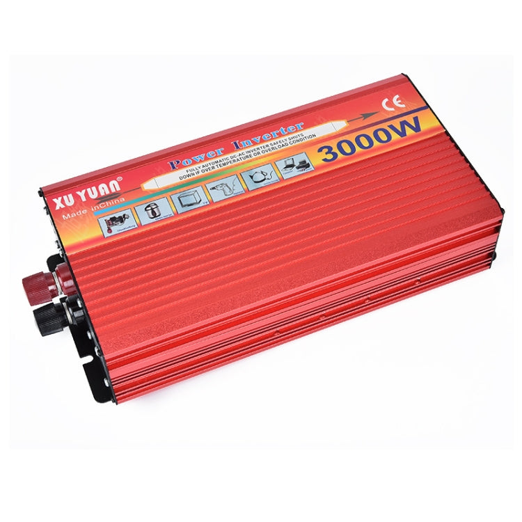 XUYUAN 3000W Car Inverter Car Home Power Converter, Specification: 24V to 110V