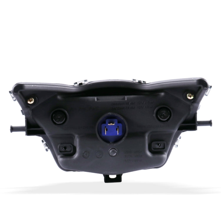 Motorcycle LED Retro Headlights LED Far Near Beam Lights For Yamaha LC135 V2-V6(Transparent Glass)