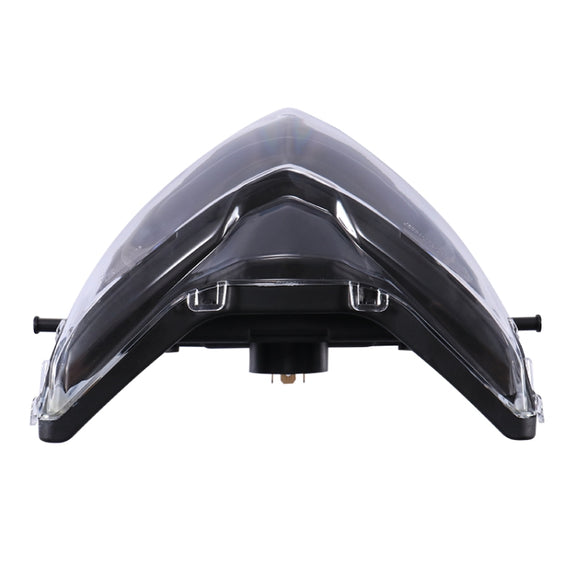 Motorcycle LED Retro Headlights LED Far Near Beam Lights For Yamaha LC135 V2-V6(Transparent Glass)
