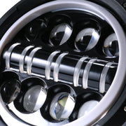 7 Inch Motorcycle LED Headlights Far Near Light Daytime Running Lights