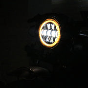 7 Inch Motorcycle LED Headlights Far Near Light Daytime Running Lights