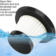 Car Handheld Portable Vacuum Cleaner Small Car Vacuum Cleaner Wireless Black
