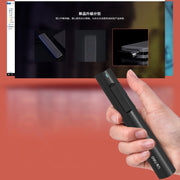 Deli 2.4G Flip Pen Business Presentation Remote Control Pen, Model: 2801 White (Red Light)