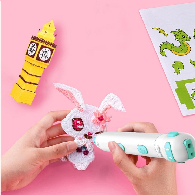Drawing Three-Dimensional Graffiti Low Temperature 3D Printing Pen For Children A2 Pure Deer