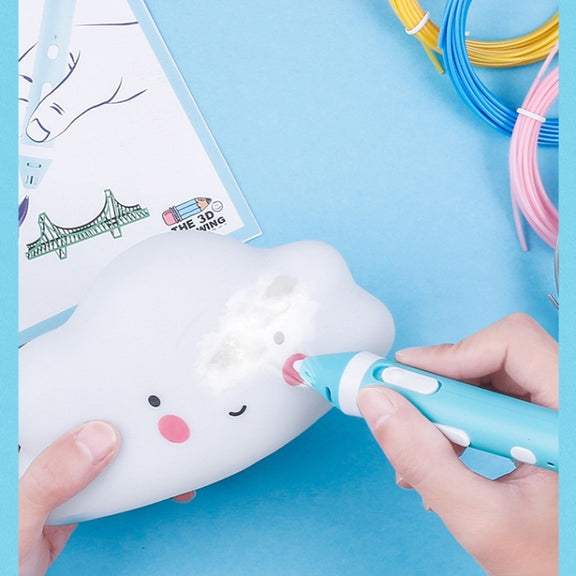 Drawing Three-Dimensional Graffiti Low Temperature 3D Printing Pen For Children A2 Pink Pig