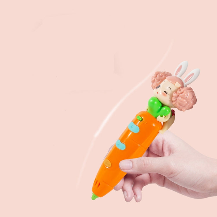 Stereo Painting Graffiti Low Temperature Wireless 3D Printing Pen For Children Colorful Box