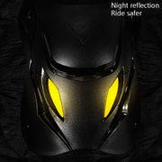 SULAITE Motorcycle Protector Rider Wind Warmth Protective Gear Riding Equipment, Colour: Black Knee Pads