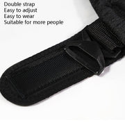 SULAITE Motorcycle Protector Rider Wind Warmth Protective Gear Riding Equipment, Colour: Black Elbow Pads