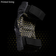 SULAITE Motorcycle Protector Rider Wind Warmth Protective Gear Riding Equipment, Colour: Black Elbow Pads