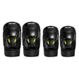 SULAITE Motorcycle Protector Rider Wind Warmth Protective Gear Riding Equipment, Colour: Black Knee Pad+Elbow Pad - Protective Gear by SULAITE | Online Shopping South Africa | PMC TechLife | Buy Now Pay Later Mobicred