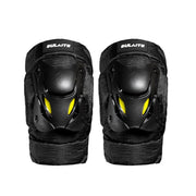 SULAITE Motorcycle Protector Rider Wind Warmth Protective Gear Riding Equipment, Colour: Black Knee Pad+Elbow Pad