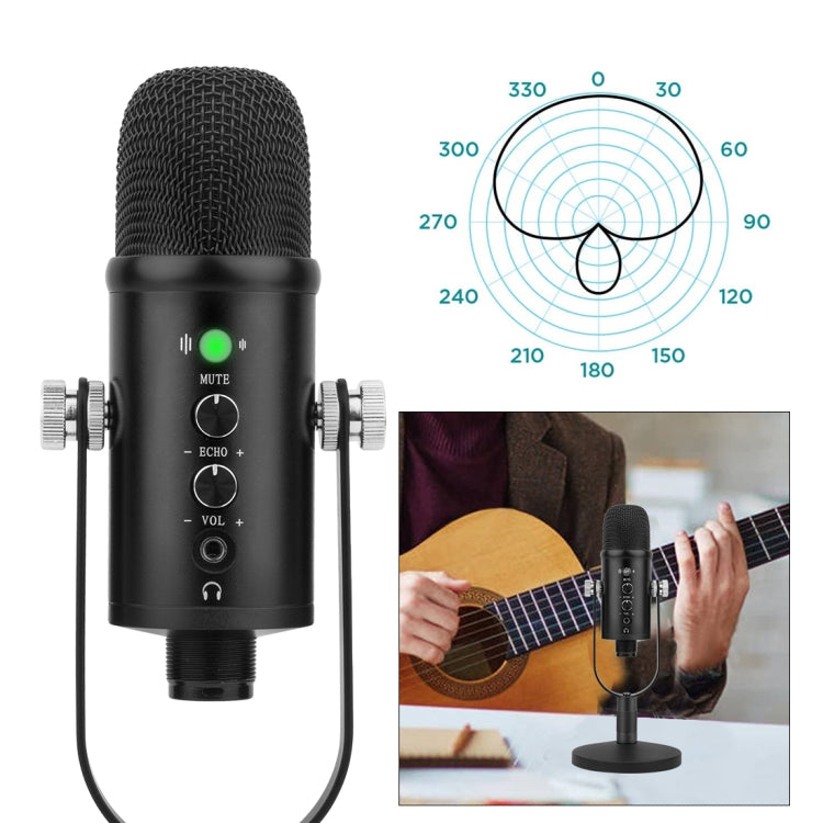BM-86 USB Condenser Microphone Voice Recording Computer Microphone Live Broadcast Equipment Set, Specification: Cantilever Bracket Set
