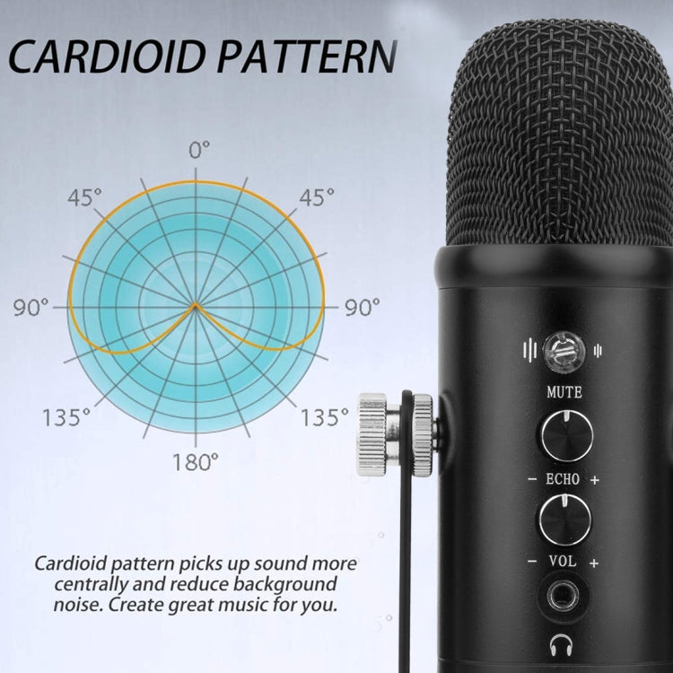 BM-86 USB Condenser Microphone Voice Recording Computer Microphone Live Broadcast Equipment Set, Specification: Cantilever Bracket Set