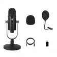 BM-86 USB Condenser Microphone Voice Recording Computer Microphone Live Broadcast Equipment Set, Specification: Standard+Small Blowout Prevention Net - Microphone by PMC TechLife | Online Shopping South Africa | PMC TechLife | Buy Now Pay Later Mobicred
