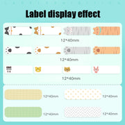 Thermal Label Paper Cosmetic Sticker Bottled Name Sticker For NIIMBOT D11 Printer, Size: Love