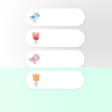 Thermal Label Paper Cosmetic Sticker Bottled Name Sticker For NIIMBOT D11 Printer, Size: Birds and Flowers - Printer Accessories by PMC TechLife | Online Shopping South Africa | PMC TechLife | Buy Now Pay Later Mobicred