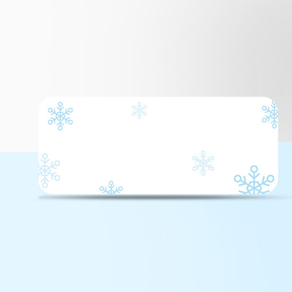 Thermal Label Paper Cosmetic Sticker Bottled Name Sticker For NIIMBOT D11 Printer, Size: Snow Blue