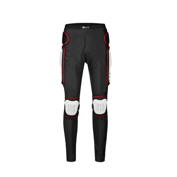 SULAITE Motorcycle Cross-Country Riding Trousers Protective Hip Pants, Specification: XXL(Red)