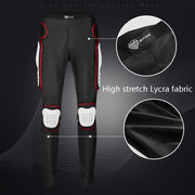 SULAITE Motorcycle Cross-Country Riding Trousers Protective Hip Pants, Specification: XXXXL(Red)