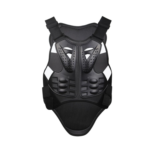SULAITE Roller Skating Motorcycle Back Protector Spine Protection Sports Protective Gear Racing Vest, Size: L