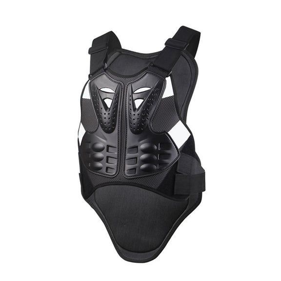 SULAITE Roller Skating Motorcycle Back Protector Spine Protection Sports Protective Gear Racing Vest, Size: L
