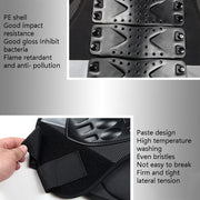 SULAITE Roller Skating Motorcycle Back Protector Spine Protection Sports Protective Gear Racing Vest, Size: L