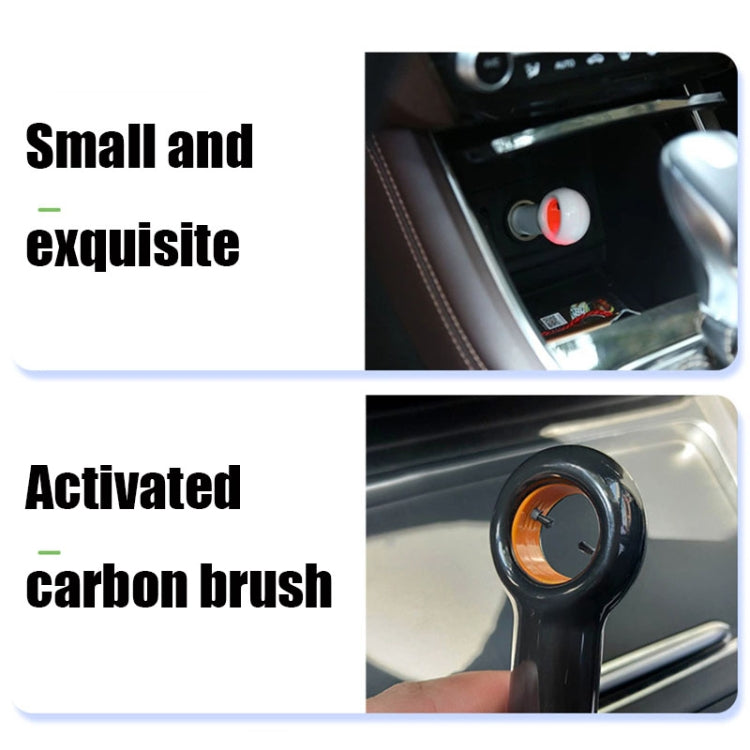 EP501 USB Mini Car Removal Second-hand Smoke PM2.5 Negative Ion Air Purifier(Black)