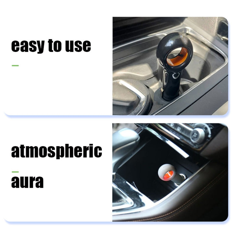 EP501 USB Mini Car Removal Second-hand Smoke PM2.5 Negative Ion Air Purifier(Black)