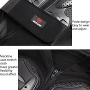 SULAITE GT-032 Motorcycle Racing Sleeveless Riding Protective Clothing, Specification: M(Black)