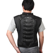 SULAITE GT-032 Motorcycle Racing Sleeveless Riding Protective Clothing, Specification: XL(Black)