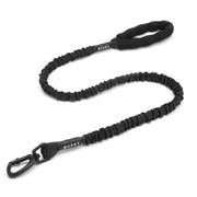 HCPET Dog Traction Rope Pet High-Elastic Explosion-Proof Elastic Rope, Length: 120cm(Black)