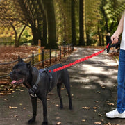 HCPET Dog Traction Rope Pet High-Elastic Explosion-Proof Elastic Rope, Length: 120cm(Black)