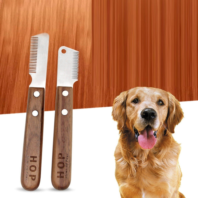 HOP Terrier Dog Plucking Knife Pet Grooming & Shaving Tool(CS276 Right Hand)